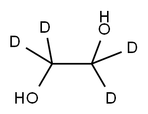 ETHYLENE-D4 GLYCOL Structure