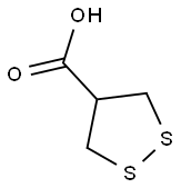 1,2-Dithiolane-4-carboxylicacid(6CI,7CI,8CI,9CI) Structure