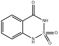 1H-2,1,3-Benzothiadiazine-4-ol 2,2-dioxide Structure