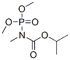 N-(Dimethoxyphosphinyl)-N-methylcarbamic acid 1-methylethyl ester Structure