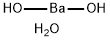 Barium hydroxide monohydrate Struktur