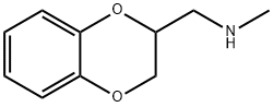 1,4-BENZODIOXAN-2-METHYLAMINE, N-METHYL- Structure