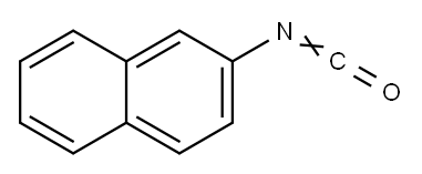 2-NAPHTHYL ISOCYANATE Structure