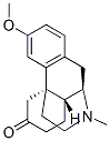 3-Methoxy-17-methylmorphinan-6-one Structure