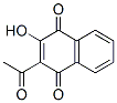 2-Acetyl-3-hydroxy-1,4-naphthalenedione Structure