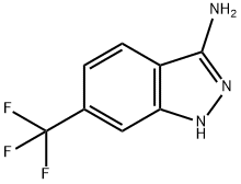 3-AMINO-6-(TRIFLUOROMETHYL)-1H-INDAZOLE Structure