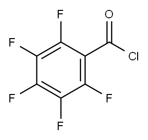 Pentafluorobenzoyl chloride Structure