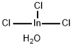 塩化インジウム(Ⅲ)四水和物 化学構造式