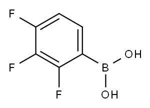 2,3,4-三氟苯硼酸, 226396-32-3, 结构式