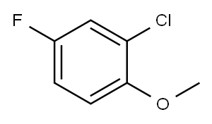 2-Chloro-4-fluoroanisole Structure