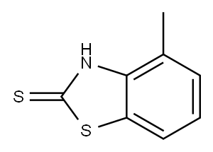 4-甲基-2-巯基苯并噻唑, 2268-77-1, 结构式