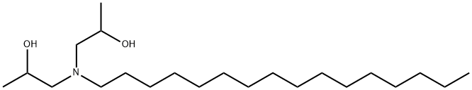 1,1'-(hexadecylimino)dipropan-2-ol Structure