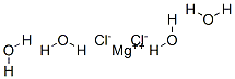 Magnesium chloride tetrahydrate Structure