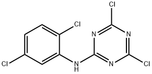 4,6-dichloro-N-(2,5-dichlorophenyl)-1,3,5-triazin-2-amine Structure