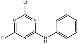 4,6-dichloro-N-phenyl-1,3,5-triazin-2-amine Structure