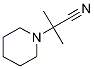 α,α-Dimethyl-1-piperidineacetonitrile Structure