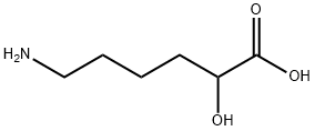 6-Amino-2-hydroxyhexanoic acid Structure