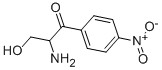 2-Amino-3-hydroxy-1-(4-nitrophenyl)-1-propanone Structure