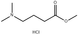 Butanoic acid, 4-(diMethylaMino)-, Methyl ester, hydrochloride Structure