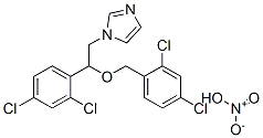 Miconazole nitrate Struktur