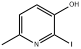 2-ヨード-6-メチルピリジン-3-オール 化学構造式