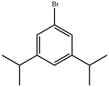 Benzene, 1-broMo-3,5-bis(1-Methylethyl)- Structure