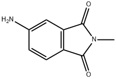 N-甲基-4-氨基-邻苯二甲酰亚胺, 2307-00-8, 结构式