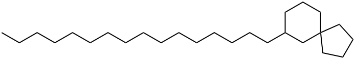 7-Hexadecylspiro[4.5]decane Structure