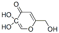 3-oxykojic acid Structure