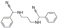 2-[3-[(cyano-phenyl-methyl)amino]propylamino]-2-phenyl-acetonitrile Structure