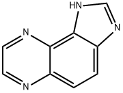 1H-Imidazo[4,5-f]quinoxaline(9CI) Structure