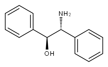 (1S,2R)-2-氨基-1,2-二苯基乙醇, 23364-44-5, 结构式