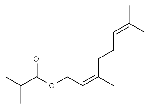 NERYL ISOBUTYRATE Structure