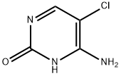 2-羟基-4-氨基-5-氯嘧啶 结构式