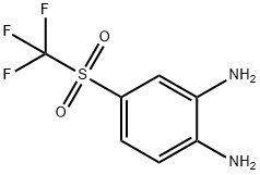 2-AMINO-4-[(TRIFLUOROMETHYL)SULFONYL]PHENYLAMINE Structure