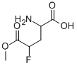 5-methyl 4-fluoroglutamate Structure