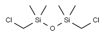 1,3-Bis(chloromethyl)-1,1,3,3-tetramethyldisiloxane Structure