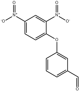 3-(2,4-Dinitrophenoxy)benzaldehyde Structure