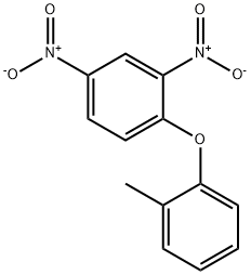 1-(2-Methylphenoxy)-2,4-dinitrobenzene Structure