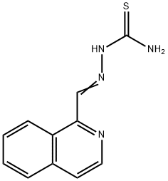 1-formylisoquinoline thiosemicarbazone Structure