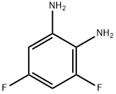 1,2-二氨基-3,5-二氟苯, 2369-29-1, 结构式