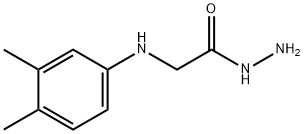 2-[(3,4-dimethylphenyl)amino]acetohydrazide Structure