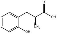 DL-O-络氨酸, 2370-61-8, 结构式