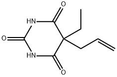 5-allyl-5-ethylbarbituric acid Structure
