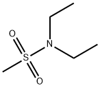 N,N-diethylmethanesulphonamide Structure