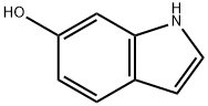6-ヒドロキシインドール 化学構造式