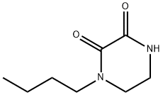 2,3-Piperazinedione,1-butyl-(7CI,9CI) Structure