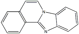 benzimidazo(2,1-a)isoquinoline Structure