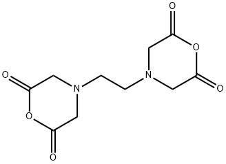 乙二胺四乙酸二酐, 23911-25-3, 结构式