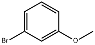 3-ブロモアニソール 化学構造式